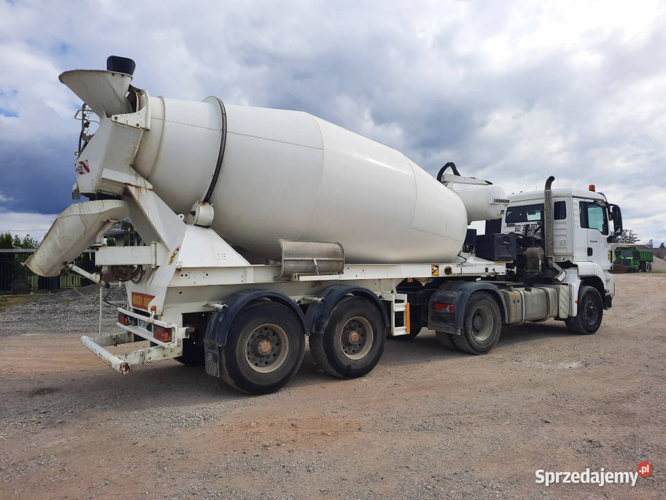 BETONIARKA LIEBHERR 10 m3 2012 r pompa Augustów sprzedam