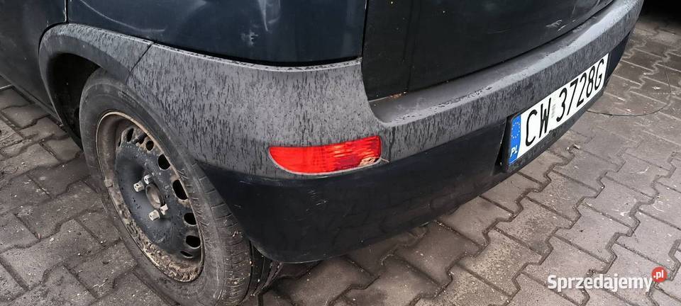 ZDERZAK TYŁ OPEL CORSA Z36U Lipno sprzedam