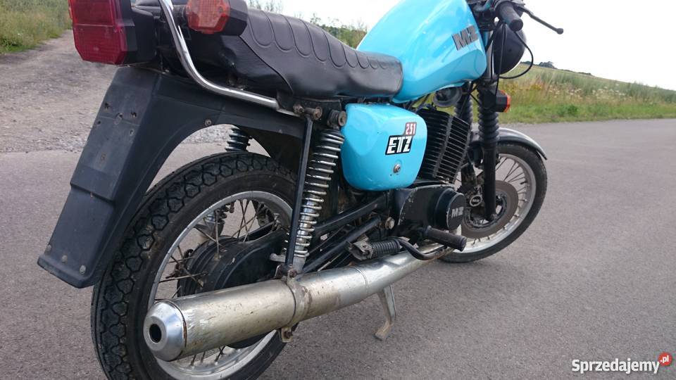 MZ ETZ 251 Elektronik w oryginale Fajsławice