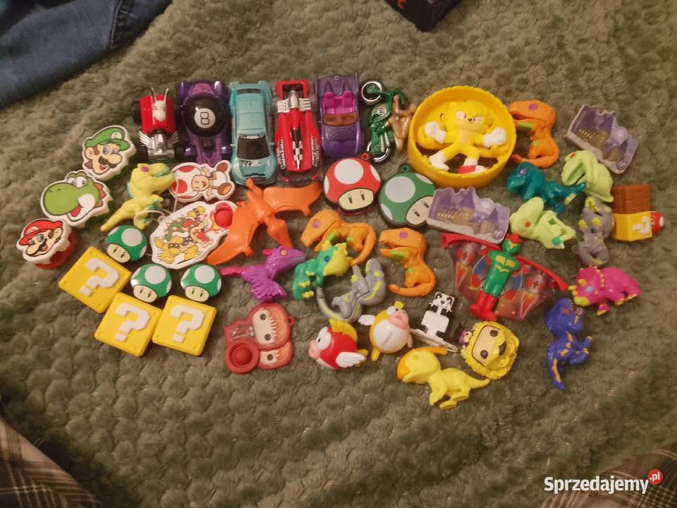 Zabawki Kinder Joy McDonalds i Hot Wheels Kraków sprzedam