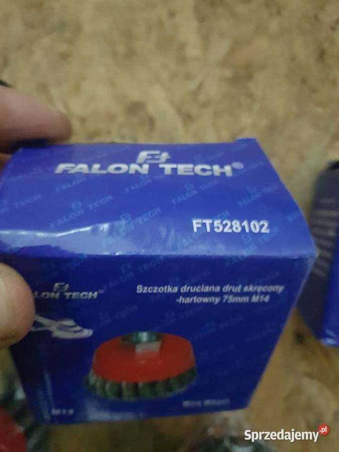 SZCZOTKA CZOŁOWA DRUCIANA DRUT SKRĘCANY FALON Elektryczne Głogowa sprzedam