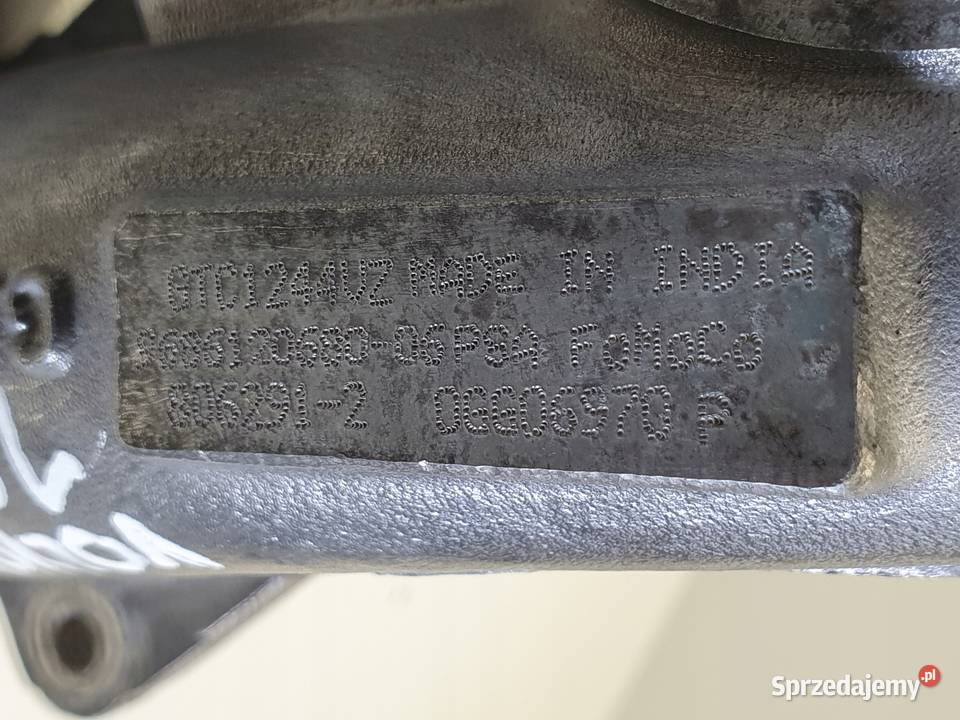 TURBOSPRĘŻARKA Volvo V40 II 16 D2 turbo Rudka