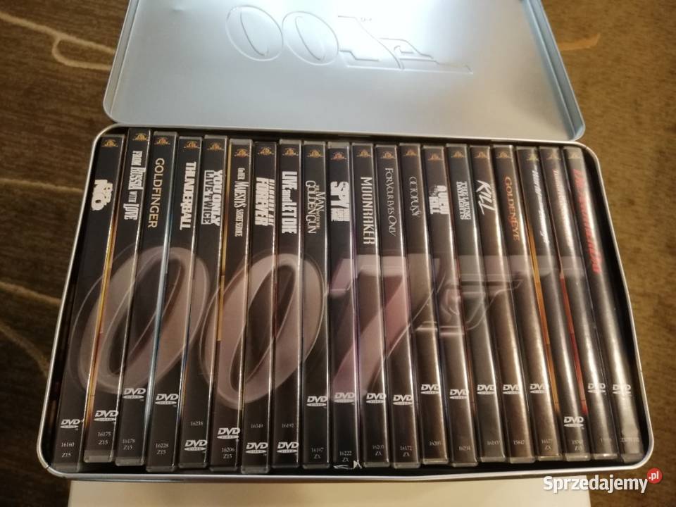 JAMES BOND Special Collection Metal BOX 20 DVD mazowieckie