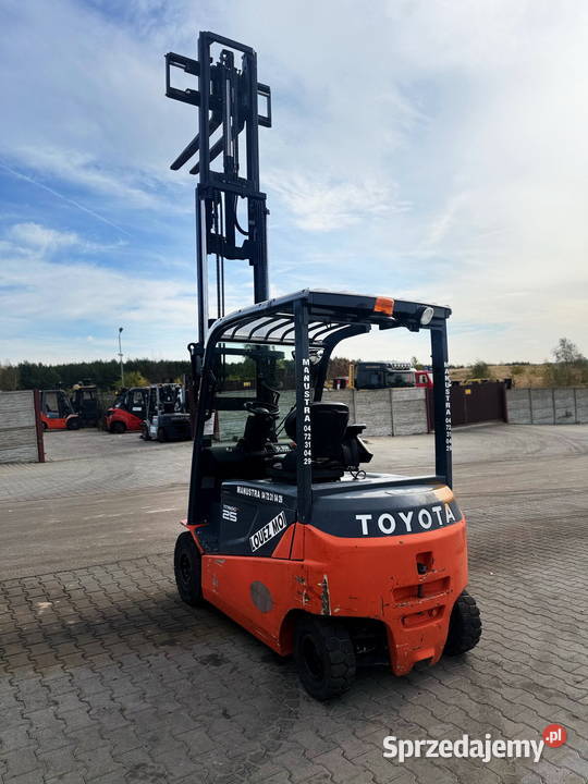 wózek widłowy elektryczny TOYOTA 8FBMT25 Triplex Działoszyn