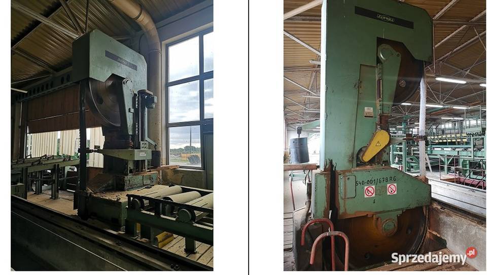 Linia pilarki szerokotaśmowej Rogalice