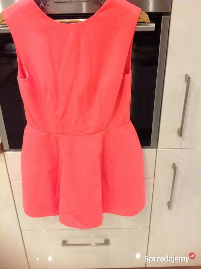 Neonowa Sukienka Damska XSS Orange