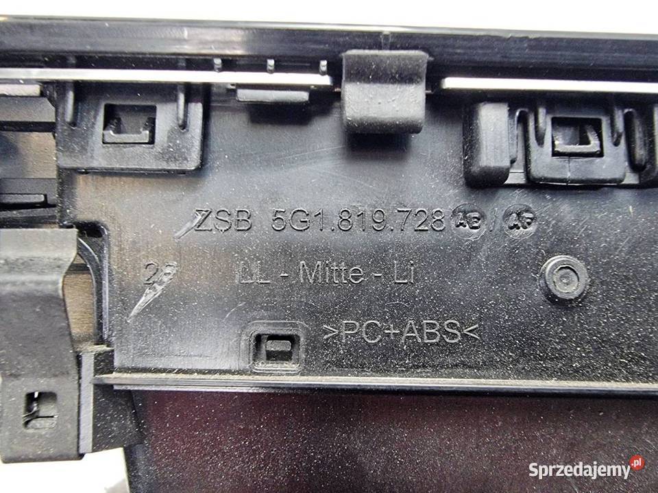 KRATKA NAWIEWU VOLKSWAGEN GOLF VII 5G1819728 Lipno sprzedam