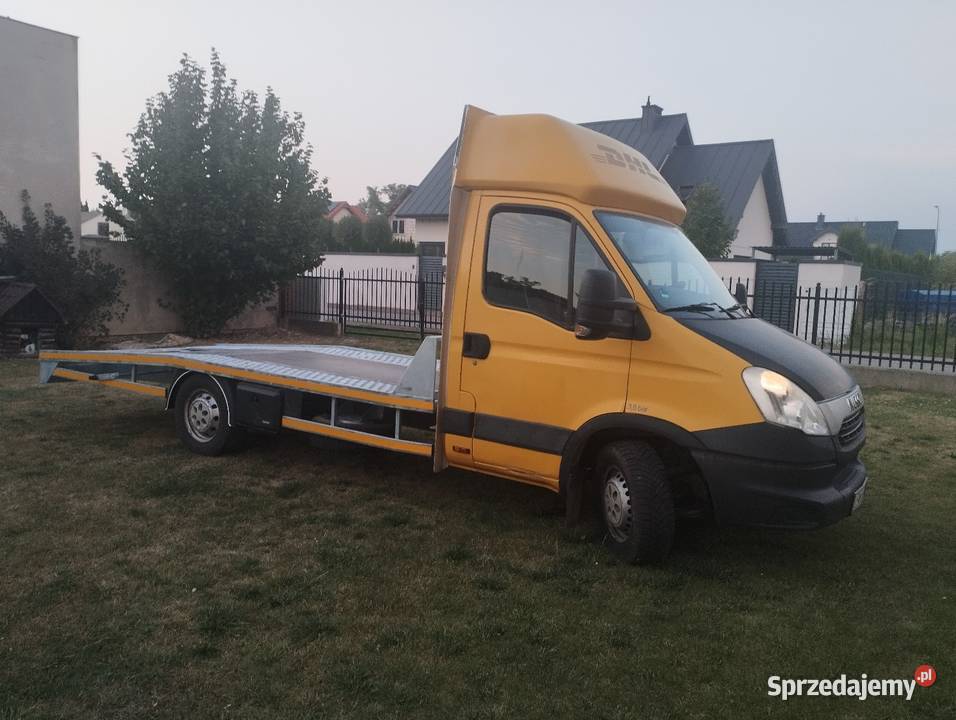 Iveco 35s11 auto laweta nieuszkodzony Świdnik