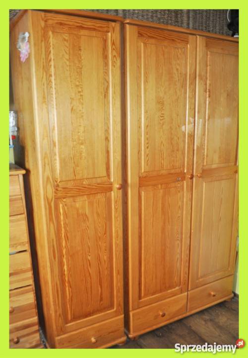 Meble drewniane Sosna lita sosnowe szafy 2