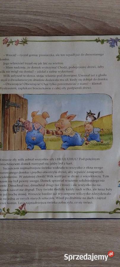 Trzy małe świnki Złota encyklopedia bajęk Lublin
