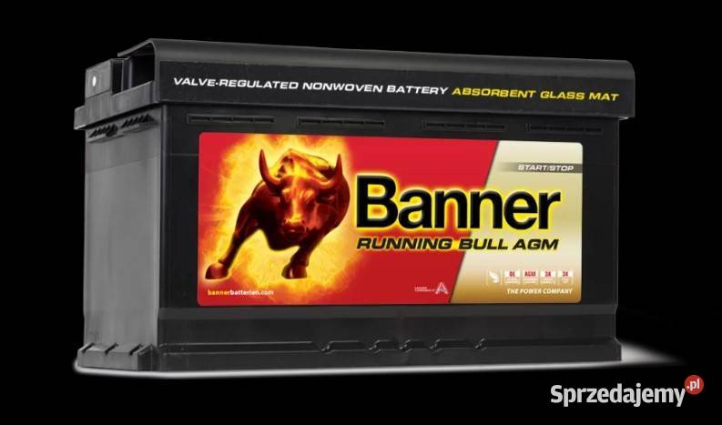 Akumulator Banner Running Bull AGM 105Ah 950A pomorskie