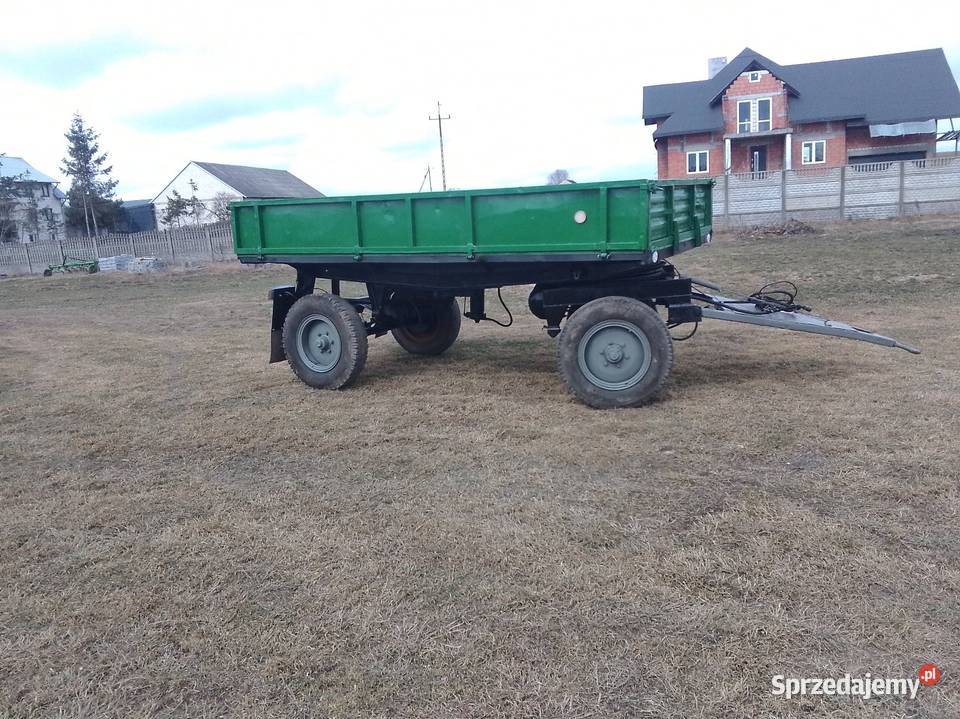 Przyczepa wywrotka nieuszkodzony Przyczepy rolnicze Łomża