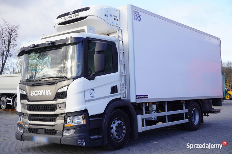 Scania P280 4x2 E6 Chłodnia Lamberet 16 EPAL pierwszy właściciel Kraków