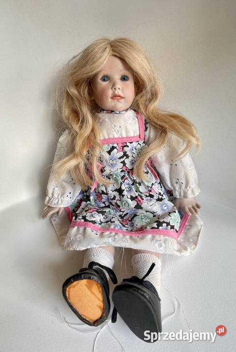 Lalka porcelanowa kolekcjonerska vintage