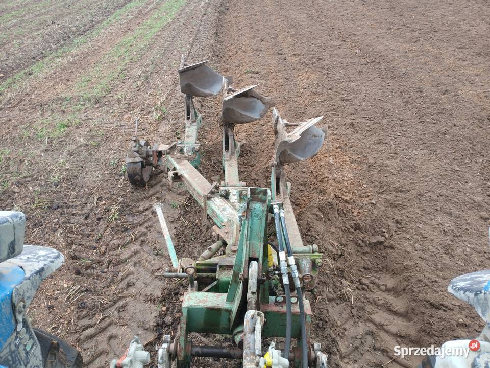 Pług 3 skibowy obrotowy lemken rabe kverneland Chlewice