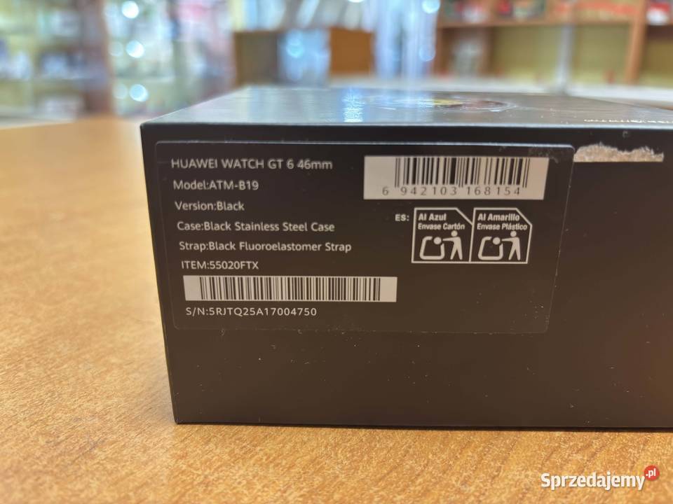 Huawei Watch GT 6 46mm Black Stainless Steel