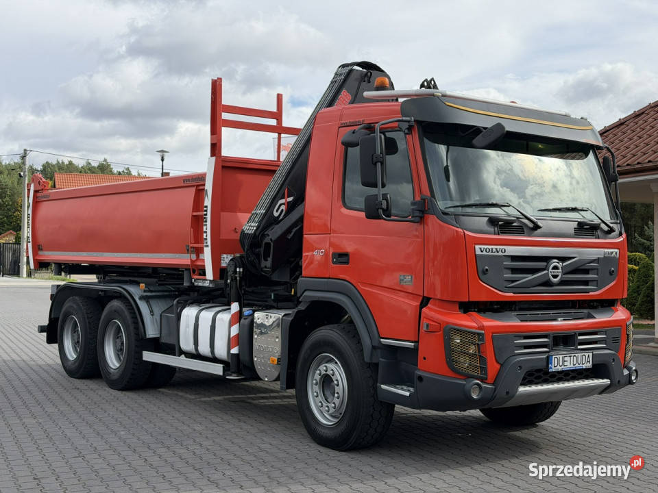 Volvo FMX 410 6x4 13L HDS Radiowy Hydroburta Widełki