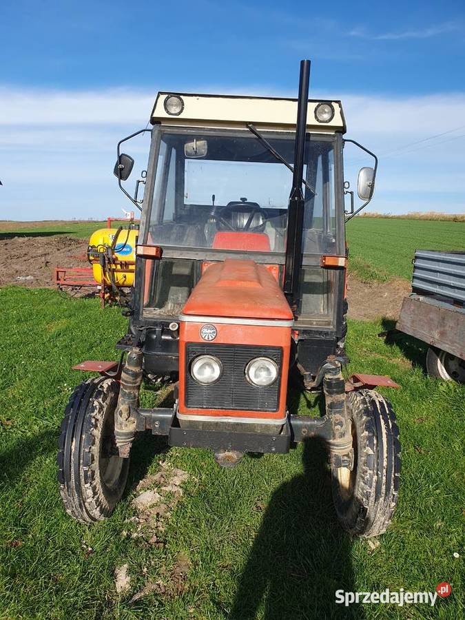 Ciągnik Zetor 7011 wspomaganie lubelskie Wieprzowe Jezioro