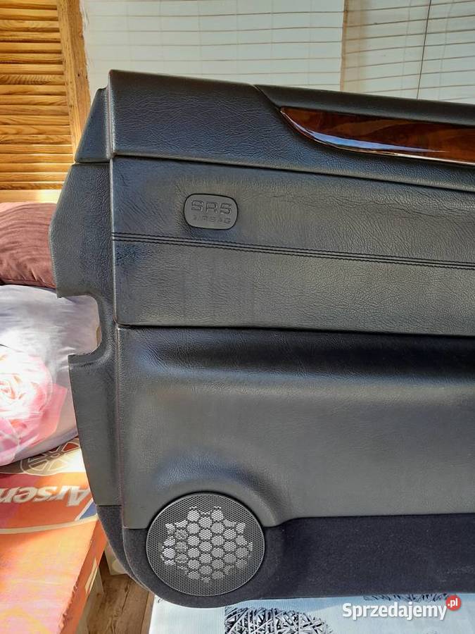 Mercedes CLK W208 boczek lewy skóra czarny pomorskie Gdańsk sprzedam