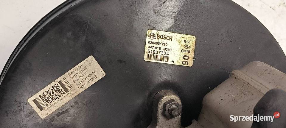 SERWO HAMULCOWE PEUGEOT BOXER III 0204051290 Części samochodowe Lipno