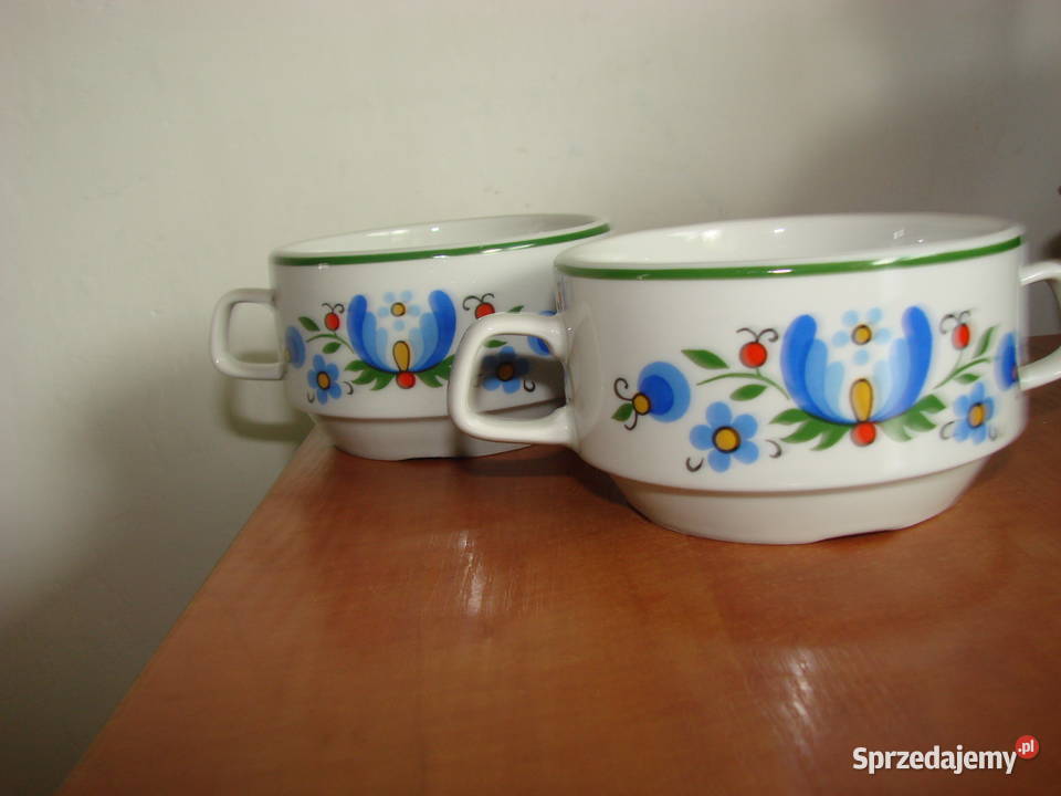 Lubiana wzór kaszubski bulionówka Pruszcz Gdański