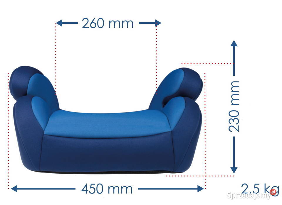 Podstawka Siedzisko JR4X Isofix Blue 2236 wielkopolskie