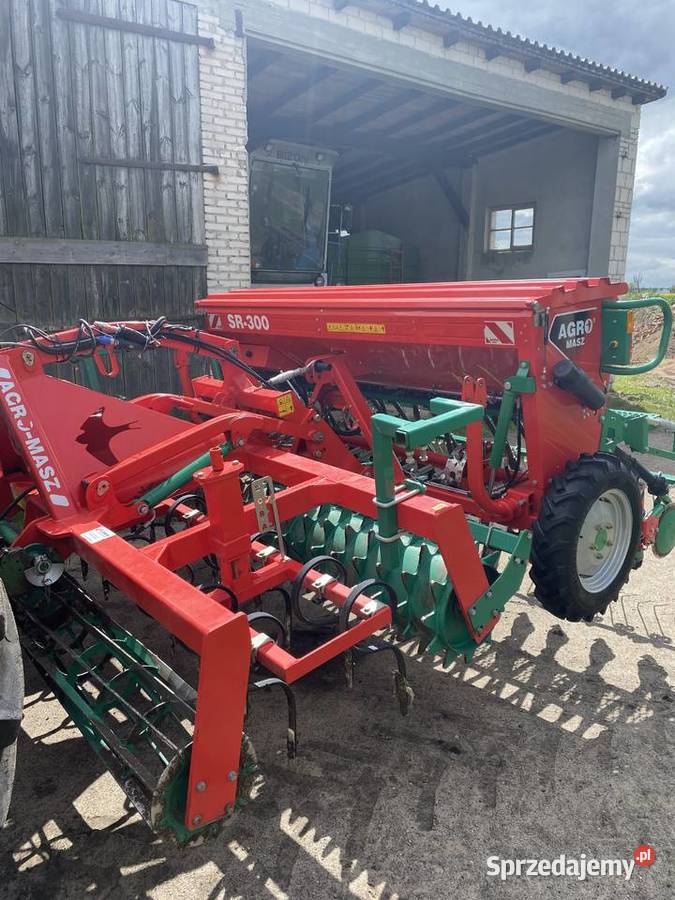Agregat uprawowo siewny Agro masz sr 300 3m Krotoszyny
