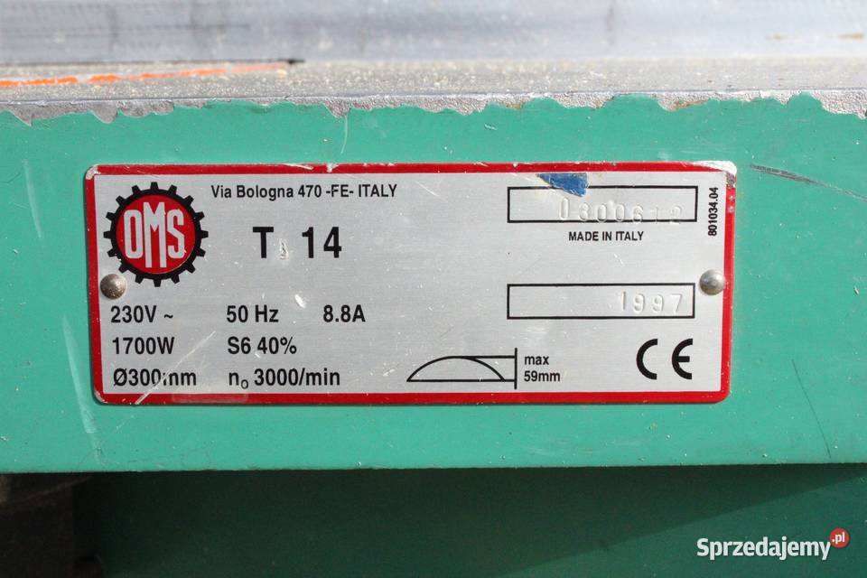629 Piła kapowa ukośnica 2w1 OMS 220v Zamość