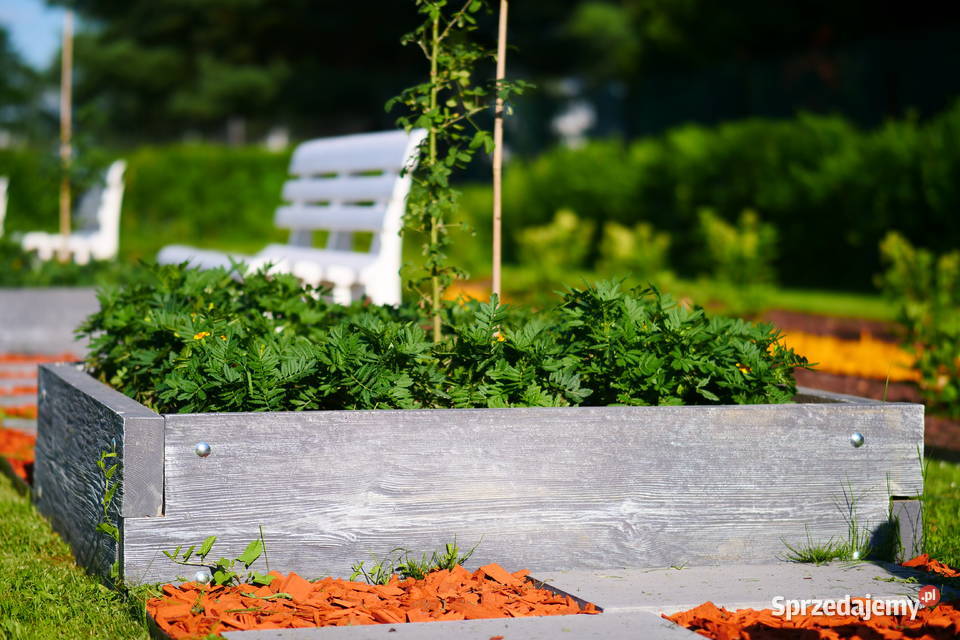 Warzywniak betonowy podwyższona grządka 128x371 Bielsko-Biała