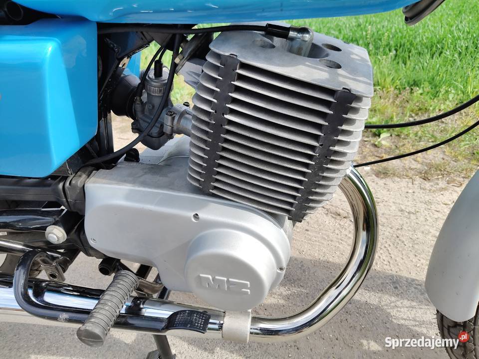 Motocykl MZ ETZ 250 1988 niebieska z dokumentami wielkopolskie Kalisz sprzedam