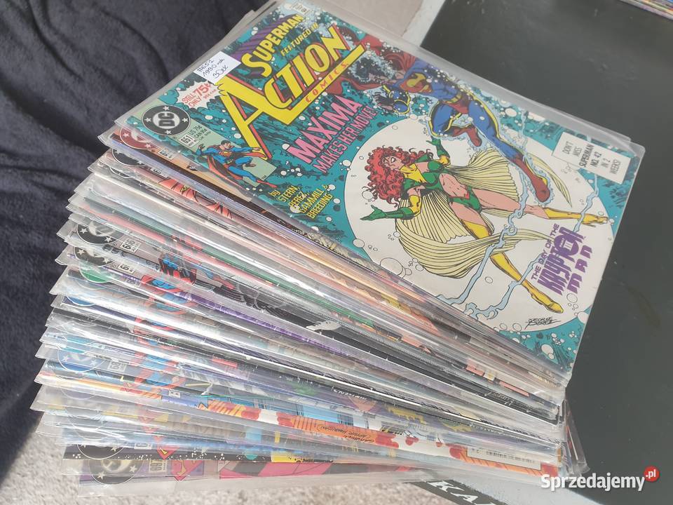 Superman in Action Comics kolekcja 31 komiksów