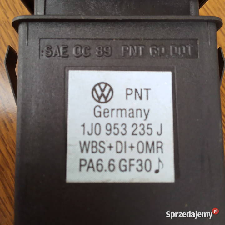 VW Golf IV Przycisk Włącznik świateł awaryjnych Wyposażenie wnętrza Dębica