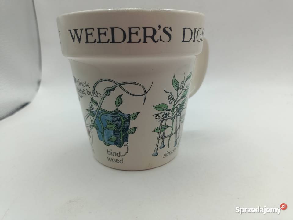 Doniczka osłonka na zioła w kształcie kubka Zamość