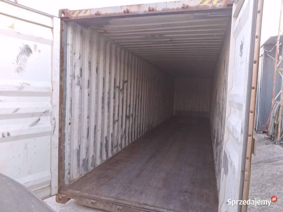 Kontener morski 20HC transport Polska rozładunek zachodniopomorskie Barlinek