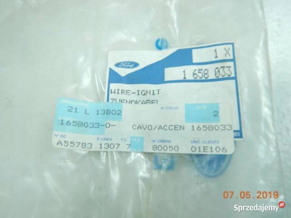 PRZEWÓD ZAPŁONOWY FORD ESCORT ORION FIESTA 7689