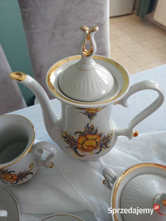Zestaw do espresso porcelana Baranovka Poznań sprzedam
