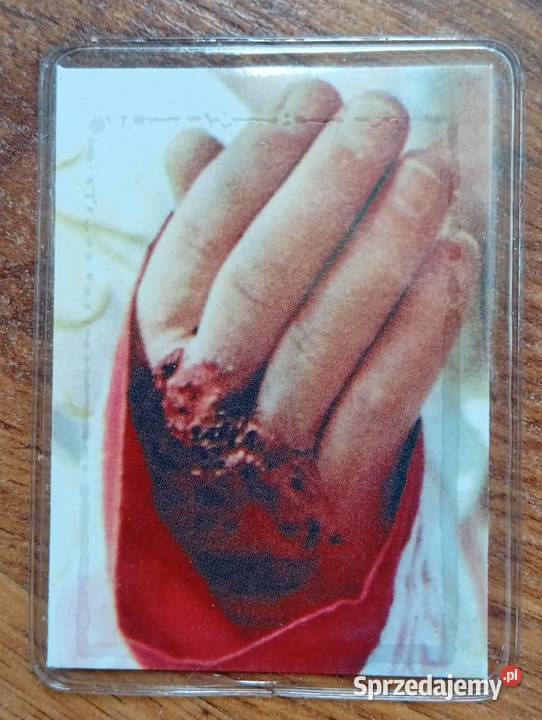 RELIKWIA Fragment szaty Ojciec Pio Pozostałe Mszana Dolna