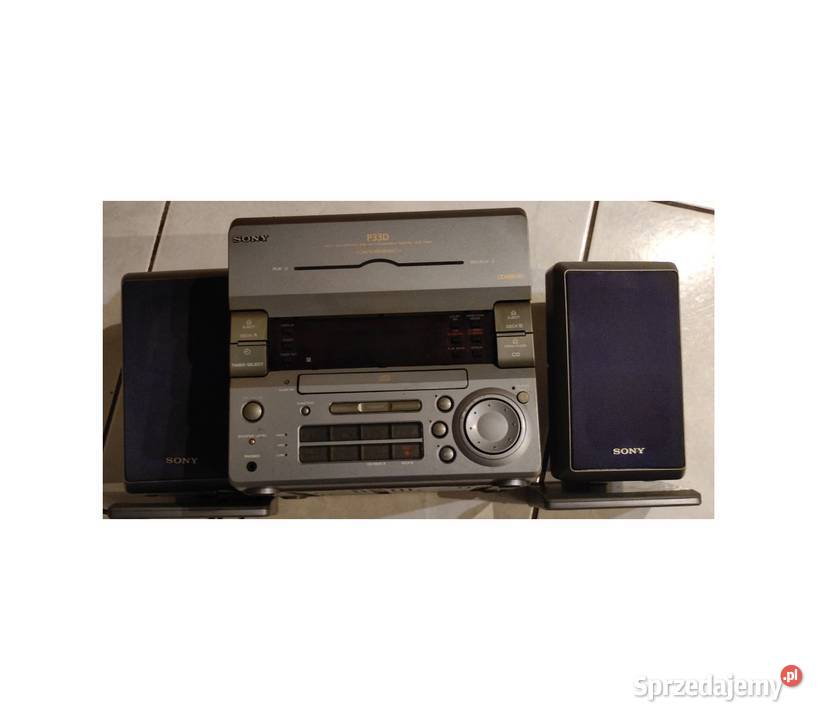 miniwieża wieża stereo Sony P33D odtwarzacz CD Kielce