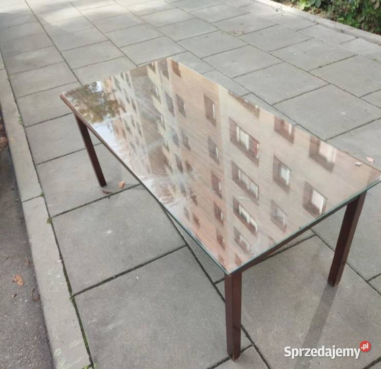 Stara ława z okresu PRLVintage