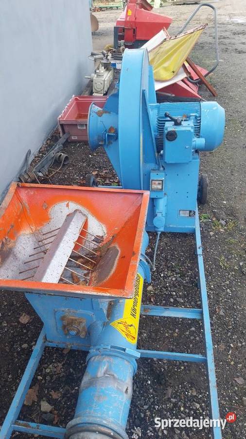 DMUCHAWA z PODAJNIKIEM do zboża niemiecka HIMEL Przymiłowice