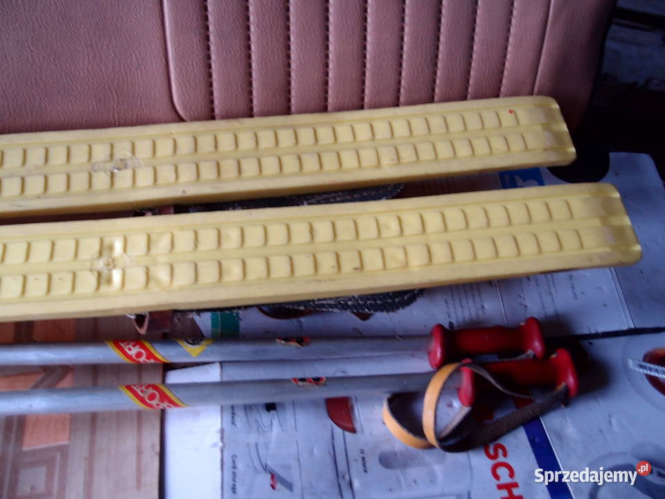 Narty dziecięce POLSPORT ŁÓDŹ Kajtuś produkcja Sporty zimowe łódzkie Łódź