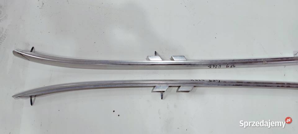 RELING DACHOWY CHROM KOMPLET AUDI A6 C6 ALLROAD Przystajń sprzedam