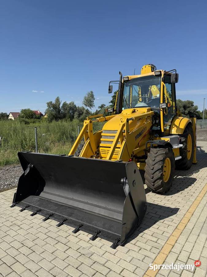 Koparko ładowarka KOMATSU 3 łyżki 600971818 Jarosław