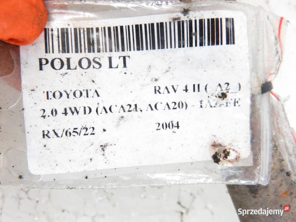 PÓŁOŚ LEWA TYLNA TOYOTA RAV 4 II 20 4WD