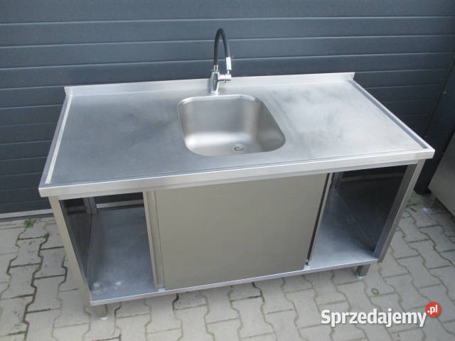 Zlew Gastronomiczny 1 Komorowy Drzwi Suwane Gastronomia Ostrów Wielkopolski