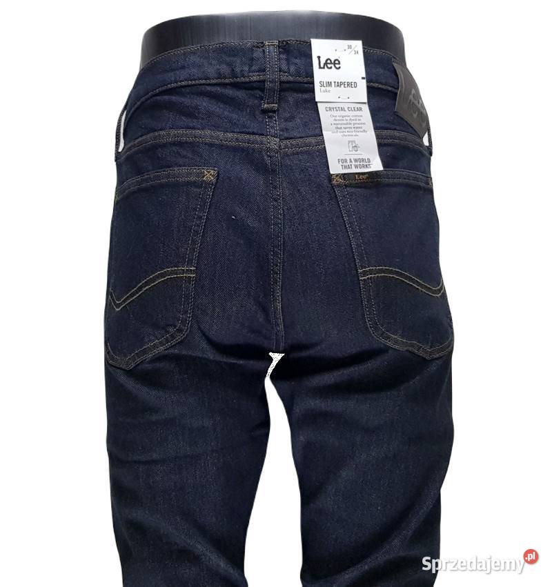 Męskie jeansy Lee Luke Slim Tapered W38L34 Tarnowskie Góry