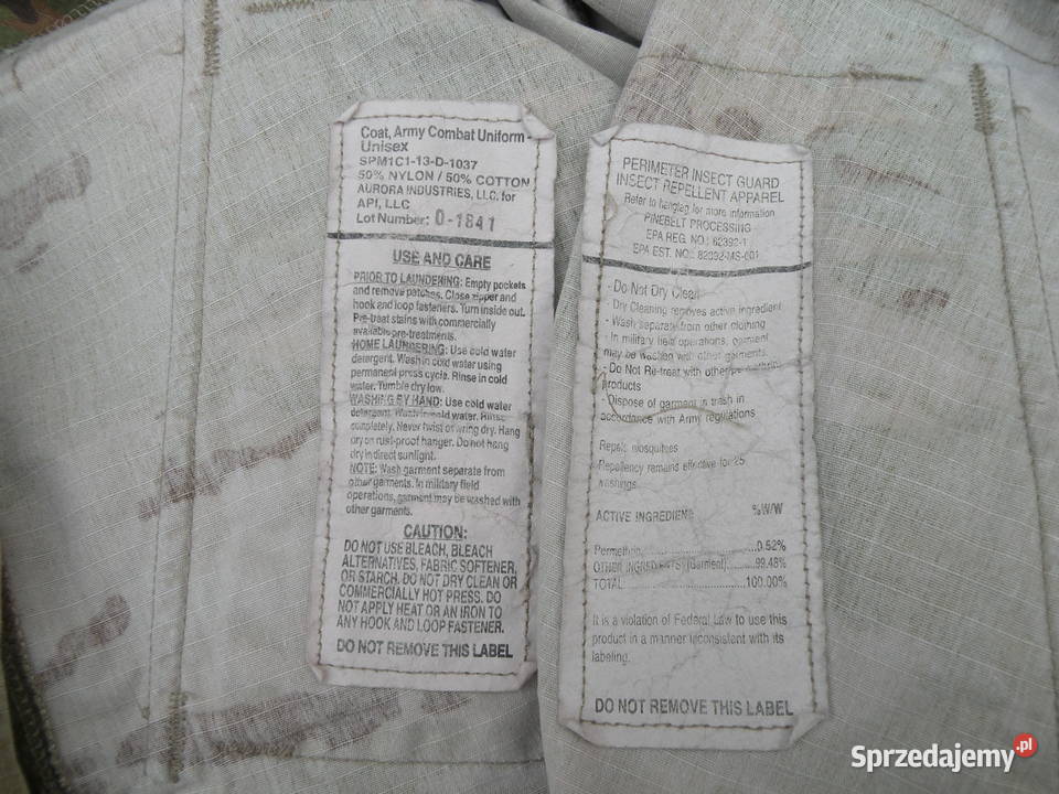 Bluza ACU multicam OCP small regular 2 dolnośląskie Wrocław