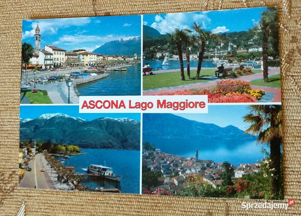 ASCONA MIASTECZKO TURYSTYCZNE JEZIOREM MAGGIORE lubelskie sprzedam