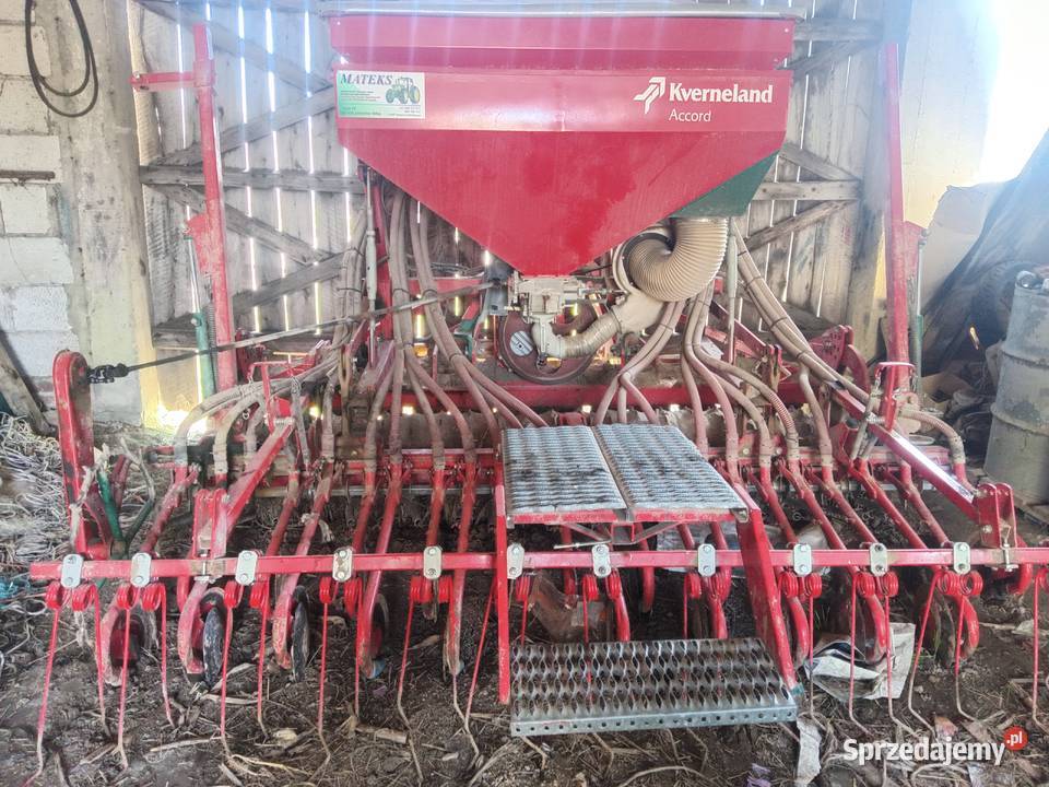 agregat siewny siewnik kverneladnd accord 3m Maszyny rolnicze