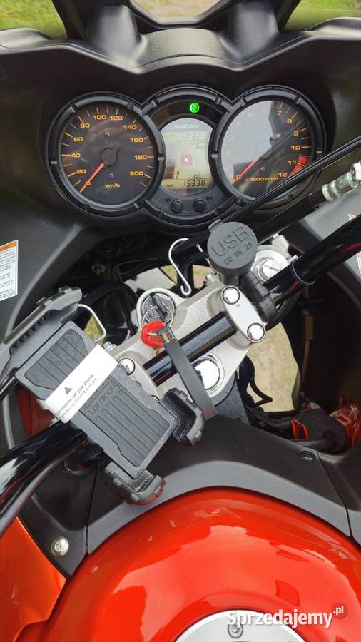 Motocykl Suzuki Vstrom 650 z 2009 ze znikomym Kielce sprzedam